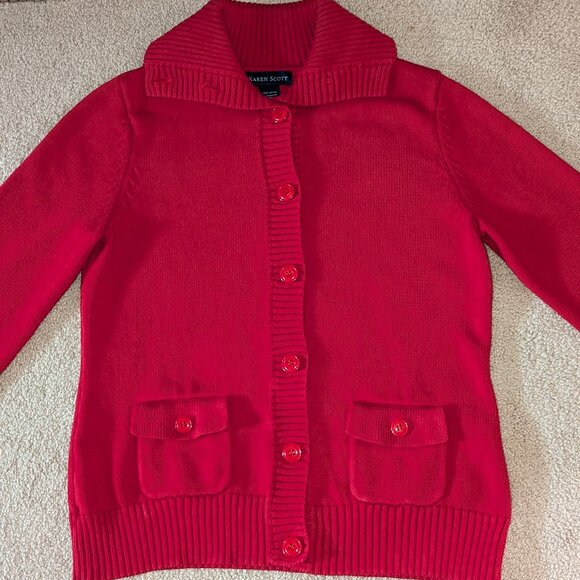 Karen Scott Sweaters - Karen Scott warm sweater/cardigan, size small.
